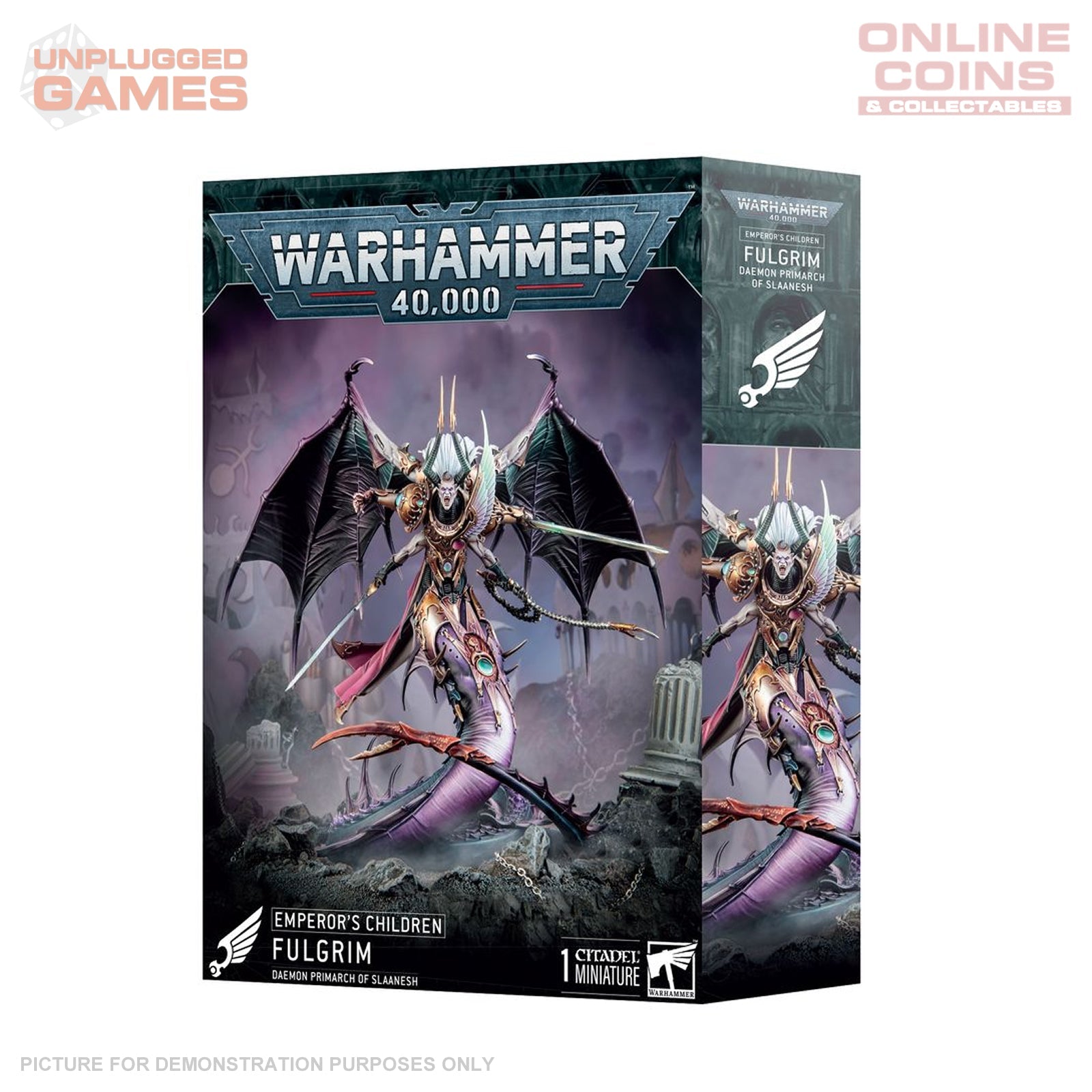 Warhammer 40,000 - Emperor's Children - Fulgrim Daemon Primarch Of Slaanesh